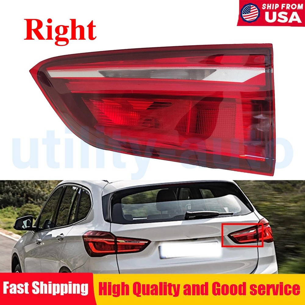 63217350698 For BMW X1 16-19 Inner LED Tail Light Passenger Side Rear Brake Lamp