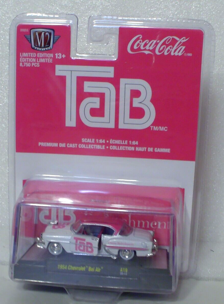 M2 Machines Tab 1954 Chevrolet Bel Air 1:64 diecast
