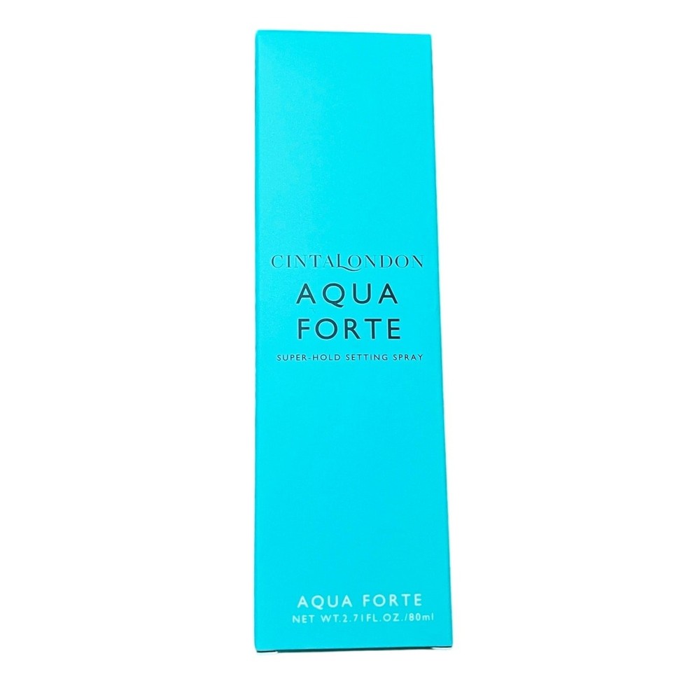NWT Cinta London Aqua Forte Super Hold Long-Lasting Setting Spray