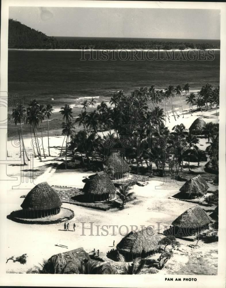 Press Photo Sandy Lagoons of Samoa in the South Seas Between Fiji and Tahiti
