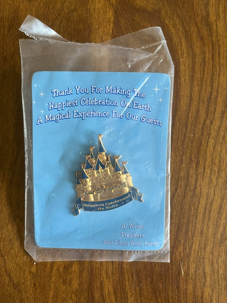 2005 Walt Disney World Happiest Celebration on Earth Cast Exclusive Pin