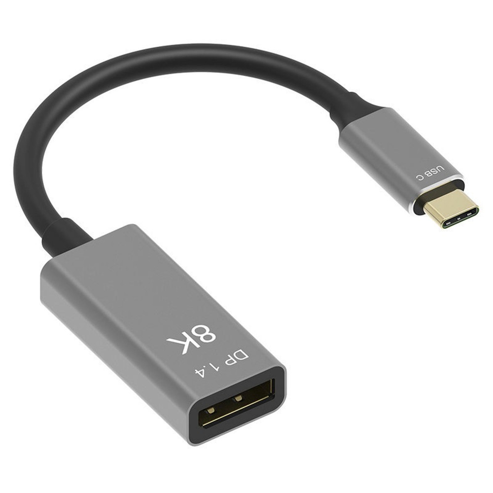 1.4 8K Cable 8K@60Hz 4K@144Hz Converter Thunderbolt 3 to Display Port Adapter