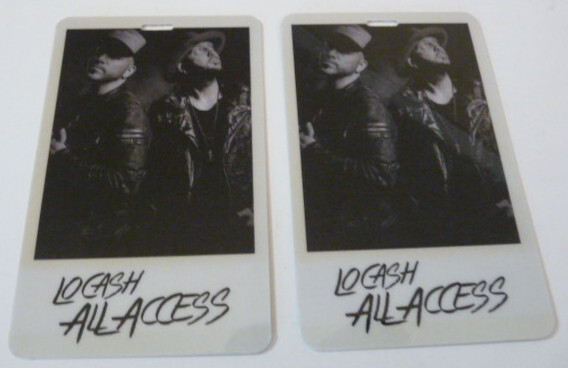 LoCash All Access Concert Tour Laminate Backstage Pass D10