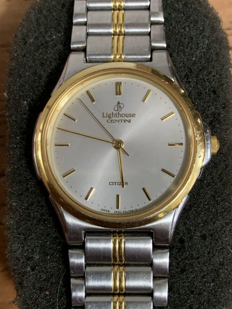 Citizen Lighthouse Centini Mens Watch with Date Display