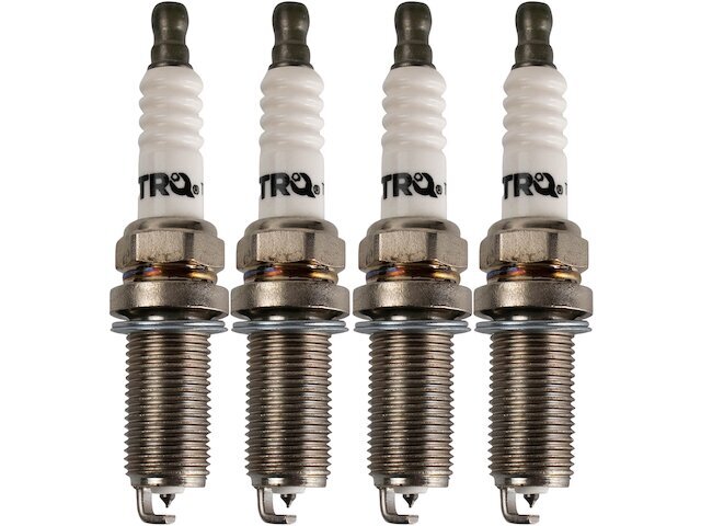 TRQ 4 Piece Spark Plug Set Spark Plug Set fits Mazda Protege 1990-2003 12FHHZ