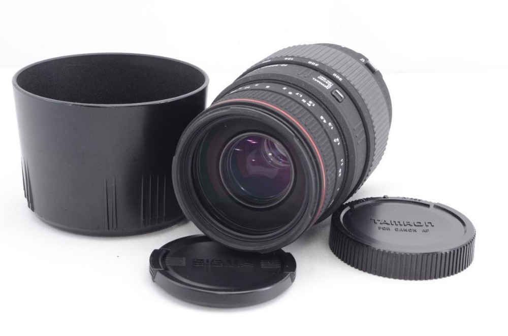 Sigma 70-300mm F4-5.6 DG Macro Lens for Canon - Used, Mint with Minor Center Softness  
