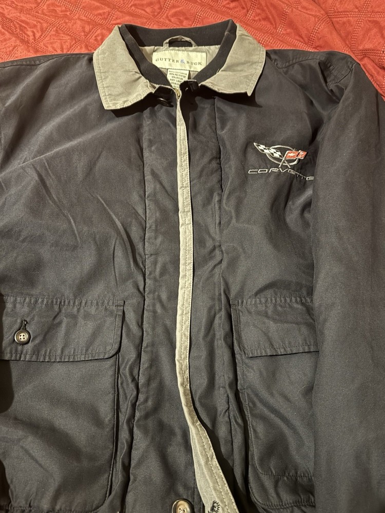 Corvette Men's Large Jacket WeatherTec, Cutter and Buck, Lined