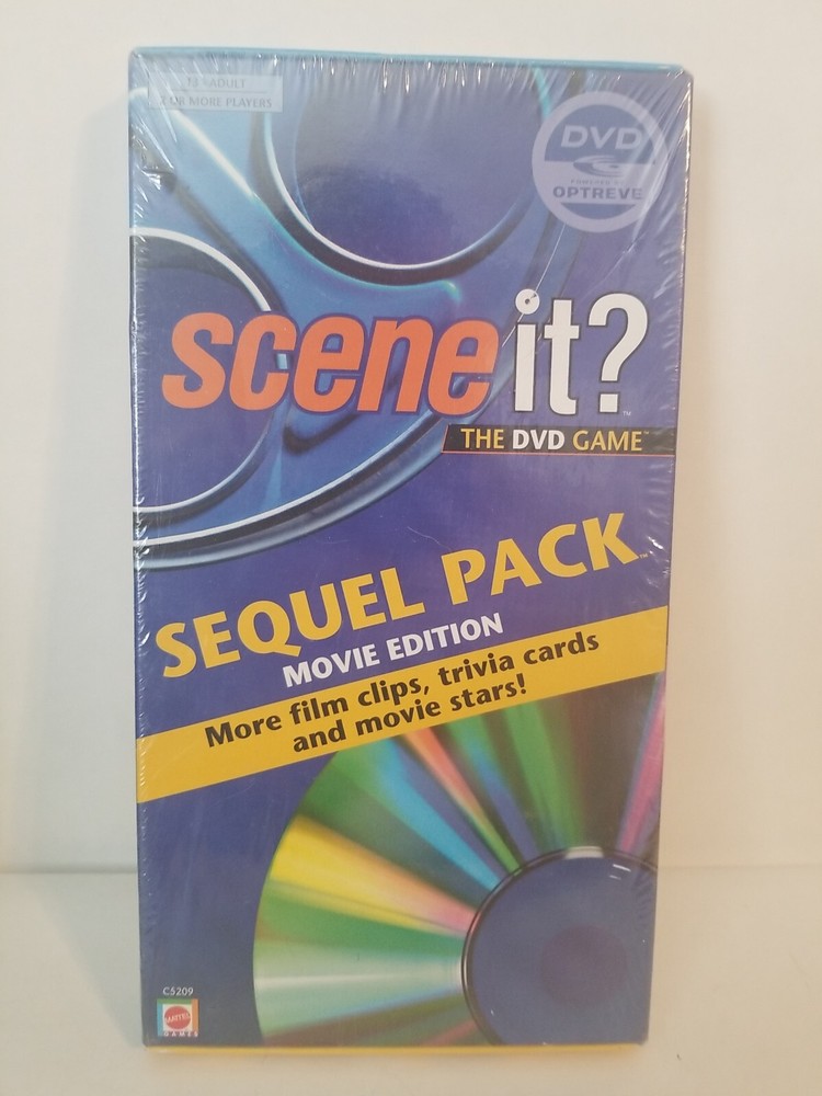 Scene It? Sequel Pack Movie Edition - NEW SEALED