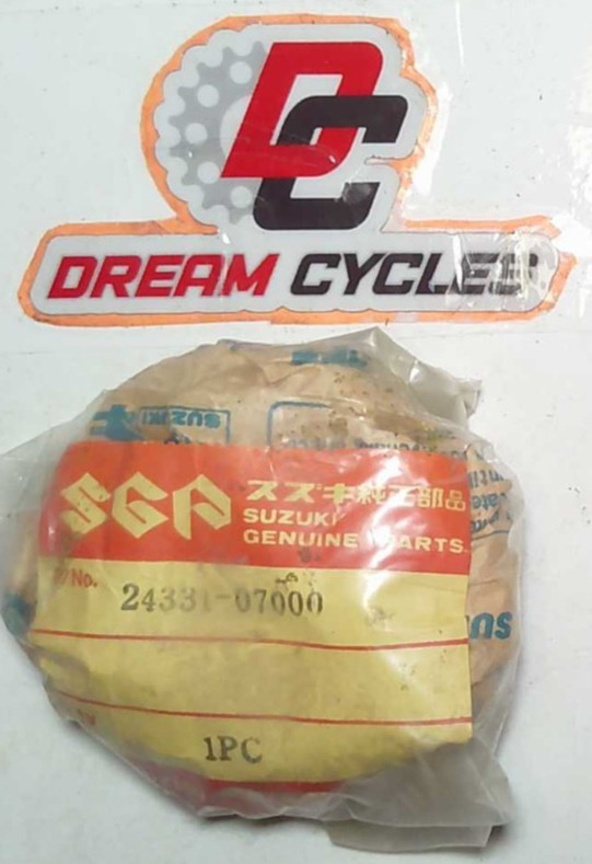 Nos Suzuki 73-77 Rv90 A100 B100 P B105P B120 3Rd Driven Gear 24331-07000 New Oem