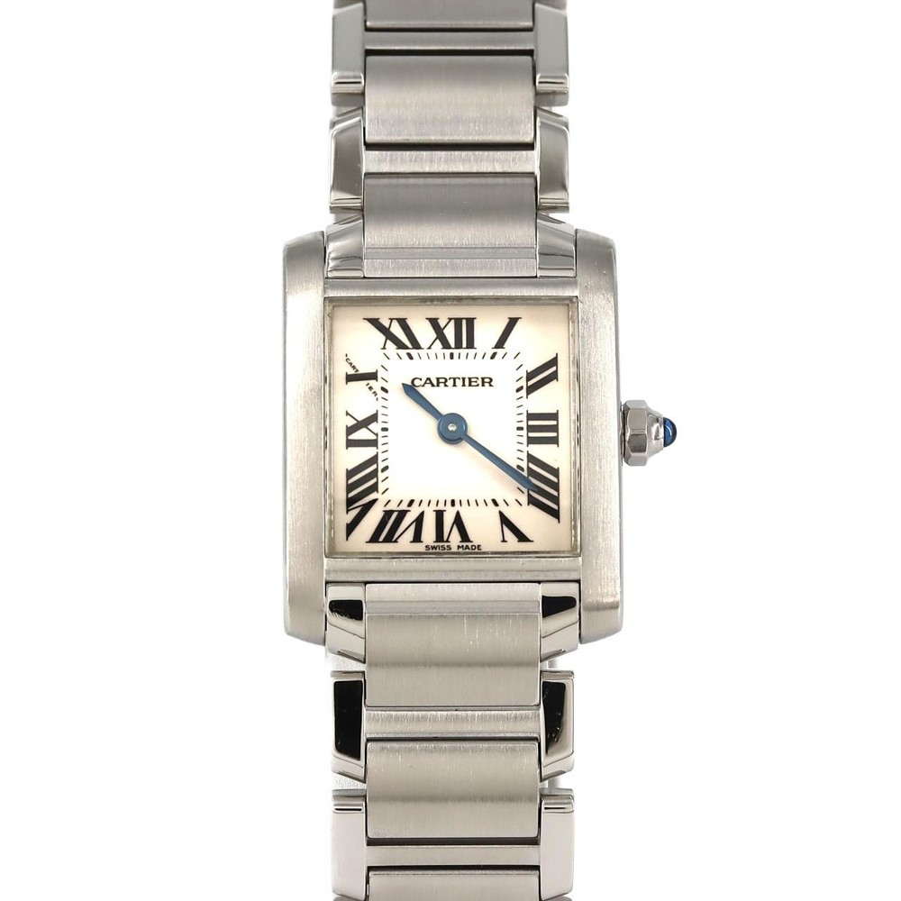 Authentic Cartier Tank Francaise Quartz Watch W51008Q3