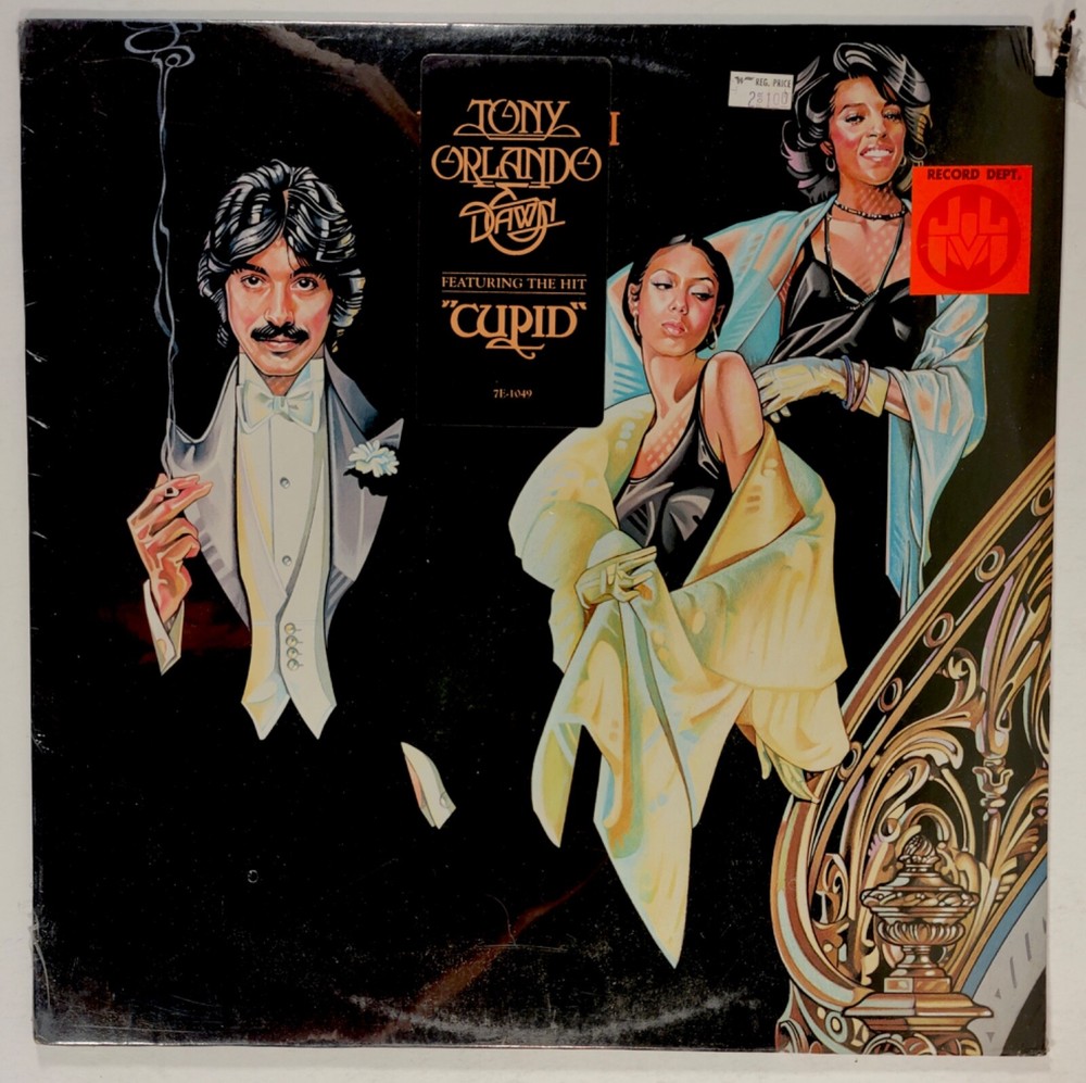 Tony Orlando & Dawn To Be With You LP SEALED Hype sticker