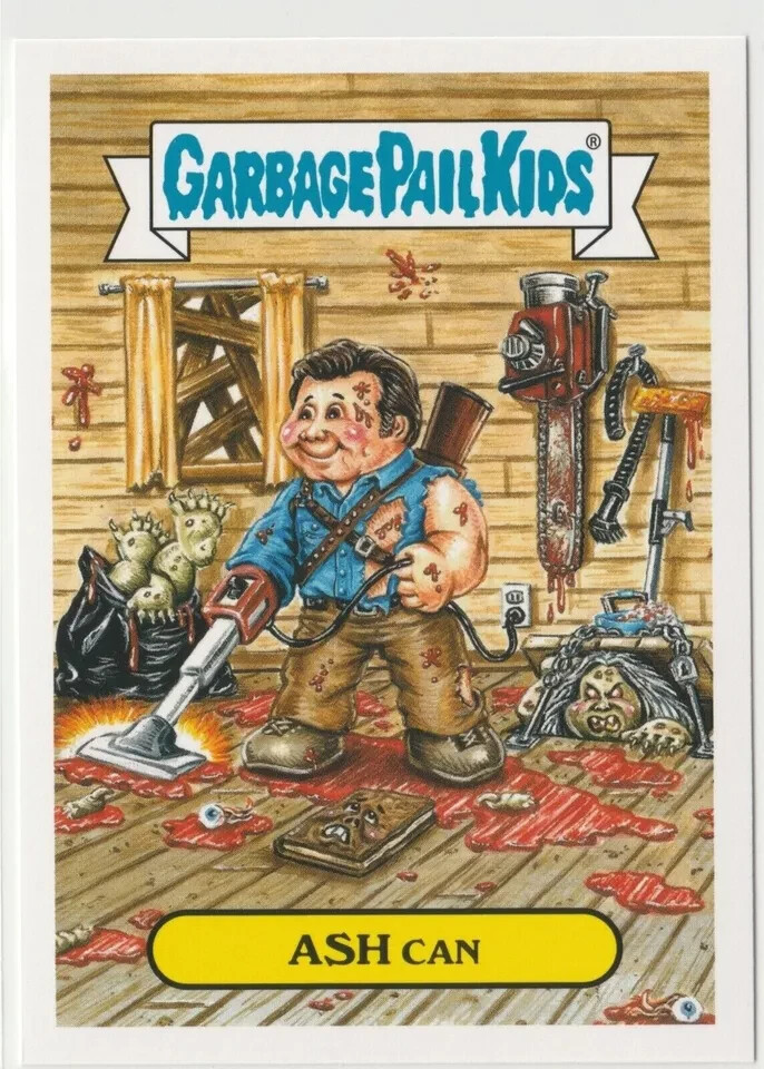 Vintage 2016 GPK Prime Slime Ash Can #7b Trashy TV Garbage Pail Kids Card