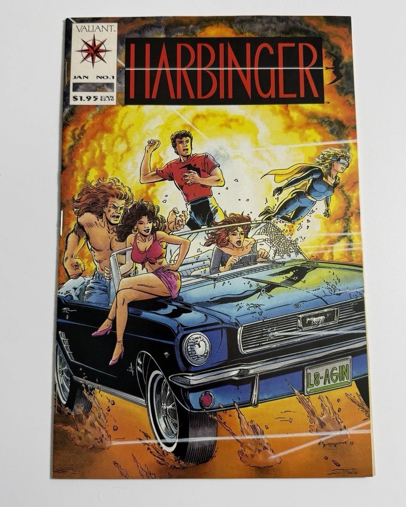 Harbinger #1 with Coupon 1st Appearance Valiant Comics 1992 Jim Shooter-image
