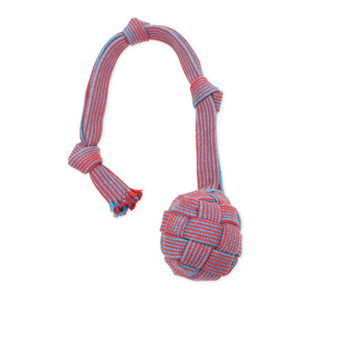 Mammoth Pet Products EXTRA Flossy Webbing Ball w/Fling