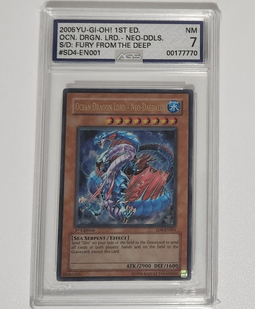 Ocean Dragon Lord - Neo-Daedalus SD4-EN001 Structure Deck: Fury from the Deep 1st Edition