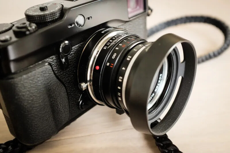 Metal Lens Hood for Voigtlander Nokton 40mm F1.4