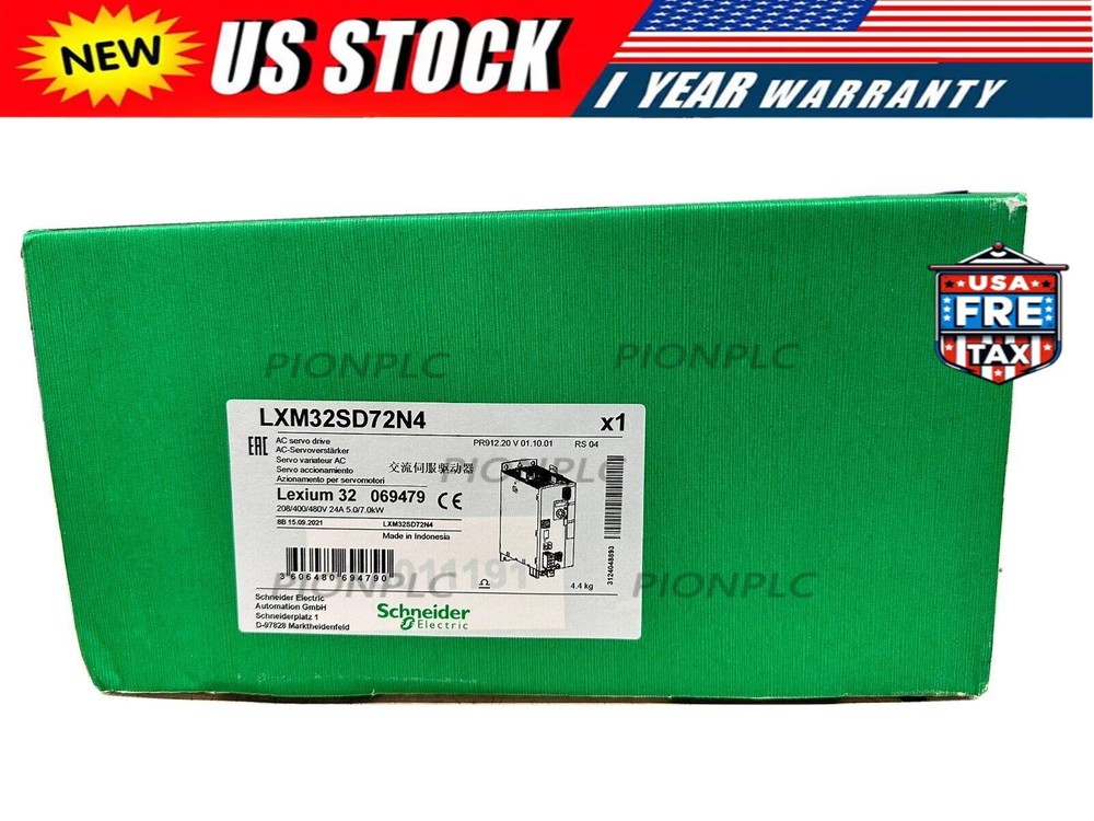 1PCS New Schneider Electric LXM32SD72N4 Lexium 32 LXM32S Servo Drive