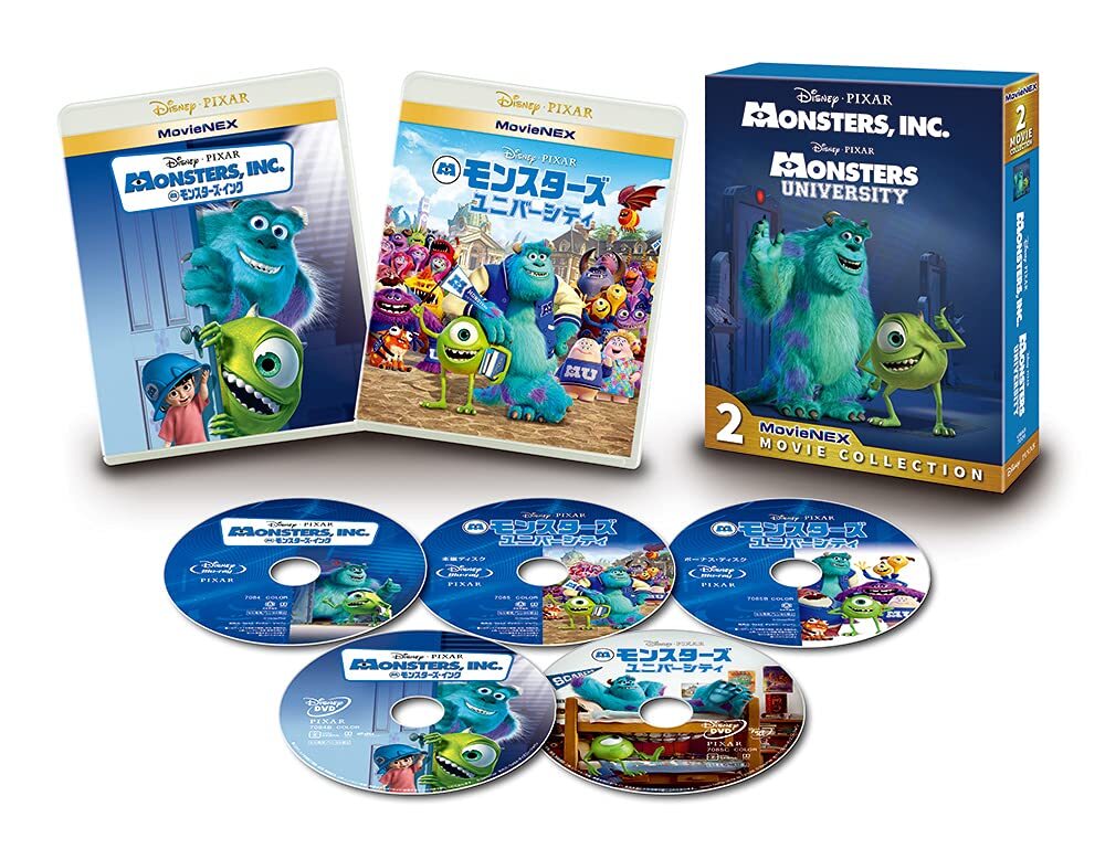 [Blu-ray] Monsters, Inc. Movienex 2 Movie Collection (Limited Time) [Blu- No.59-image