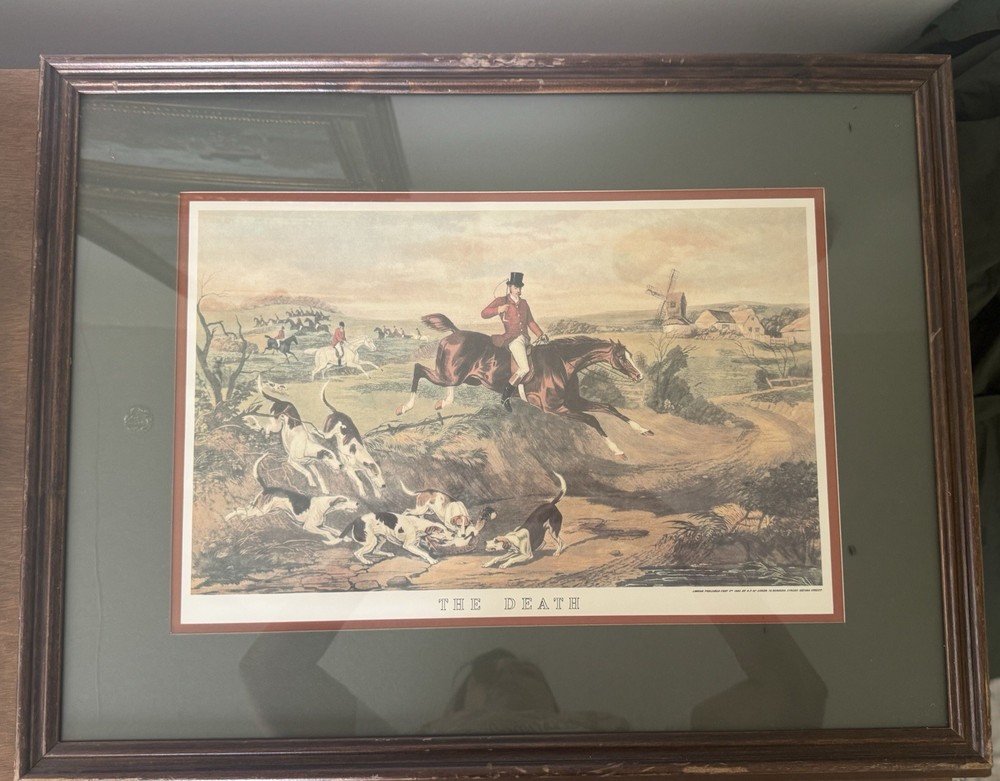 Mort Kunstler Civil War Print “His Supreme Moment” 19” x 17” Custom Framed