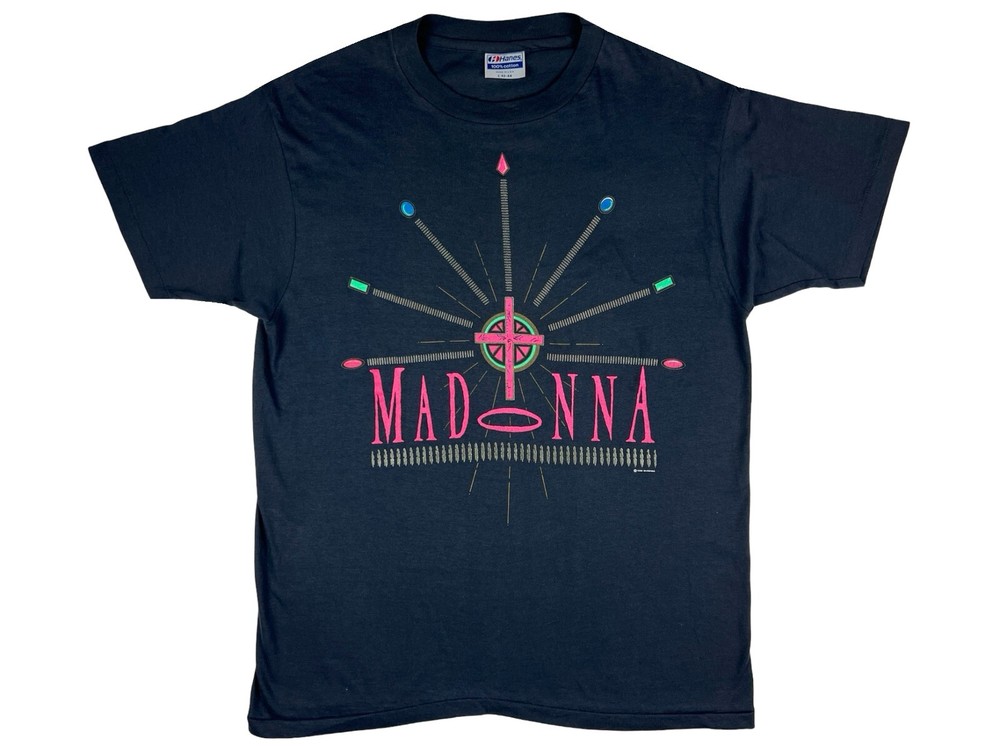 Vintage Madonna 1990 Tour T Shirt Boy Toy 90s Pop Star Tour Blonde Ambition