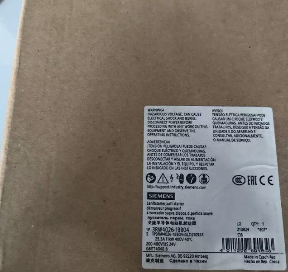 NEW 3RW4026-1BB04 Siemens Soft Starter 3RW 4026-1BB04