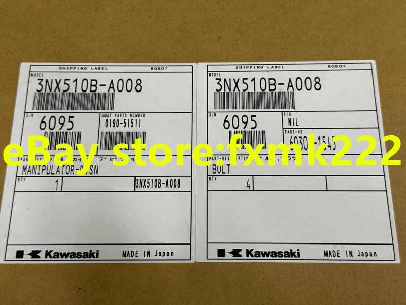 New Kawasaki 3NX510B-A008 Fty Interface Wafer Transfer Robot (Robot Only)  UPS