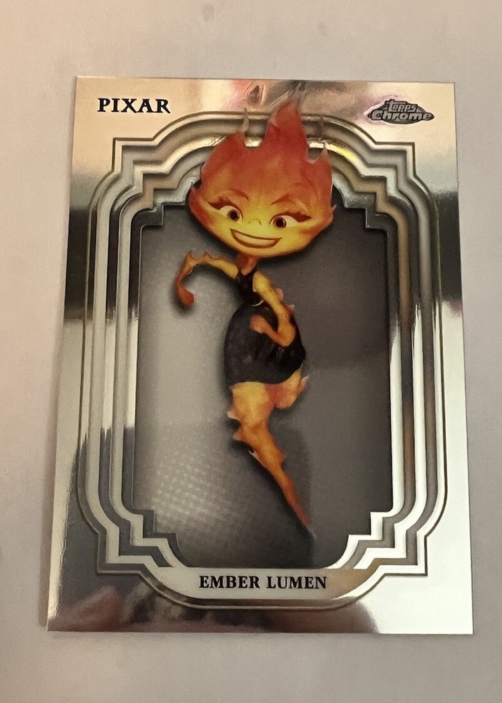 Ember Lumen 2024 Topps Chrome Disney  Elemental 57 Base