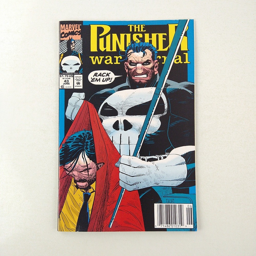 Punisher War Journal #43 Newsstand Variant Marvel Comics 1992