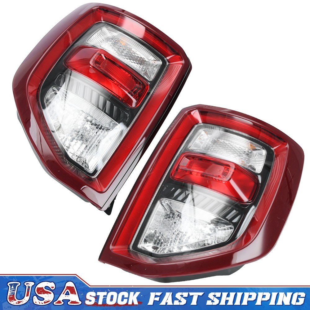Left+Right For 2021 2022 2023 2024 Ford Bronco Sport LED Tail Lights Brake Lamps