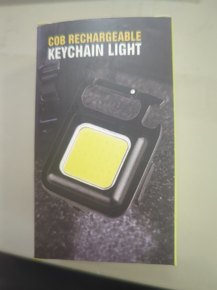 cob rechargeable keychain light