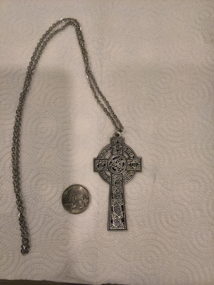 Vintage Celtic Cross Necklace