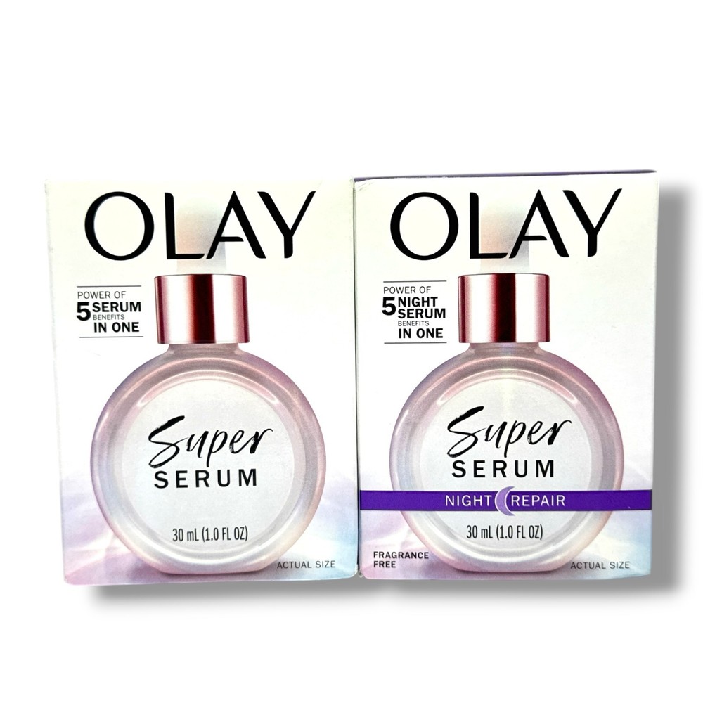 Olay Super Serum and Night Repair Duo 30ml New In Box