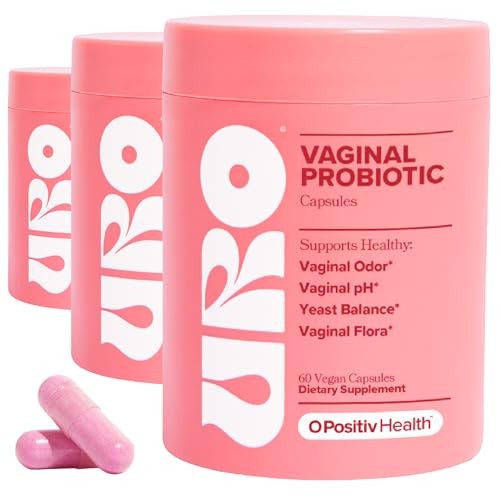 5x O Positiv URO Vaginal Probiotics for Women pH Balance