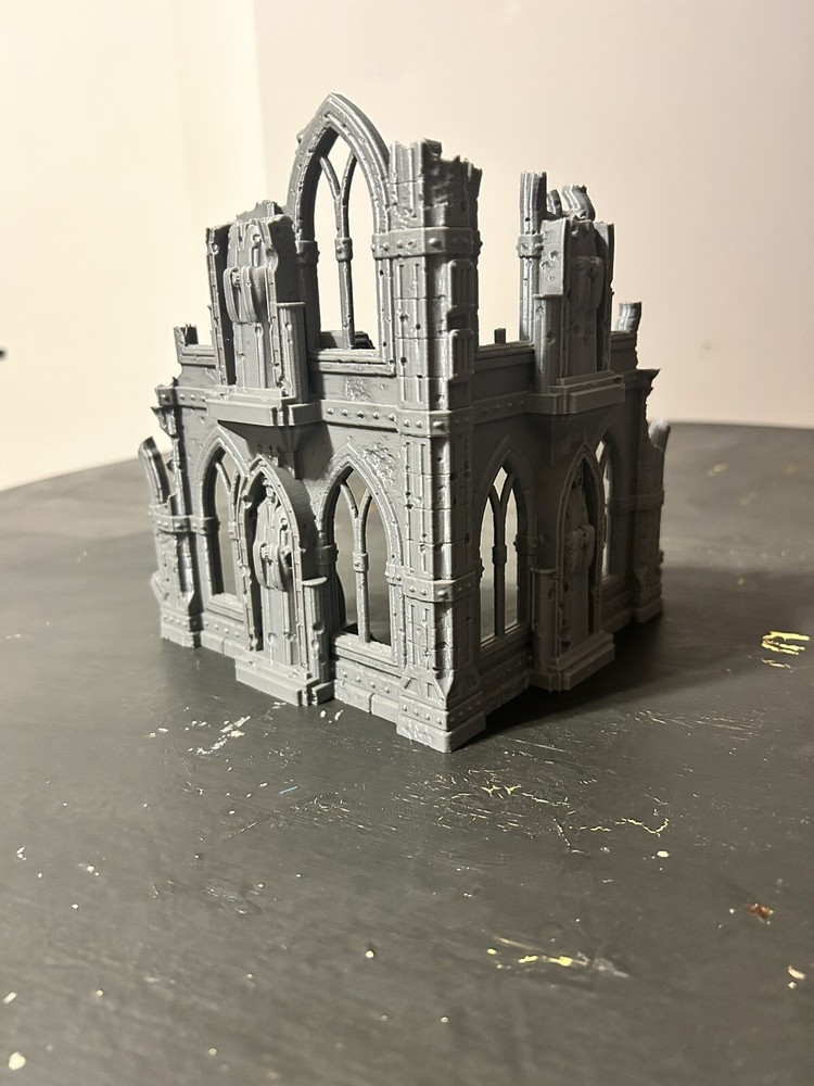 Warhammer 40k Building Terrain Set 28mm 32mm Wargame DnD AoS Sci-fi Scenery