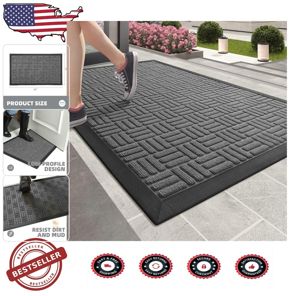 Elegant Non-Slip Outdoor Mat 24