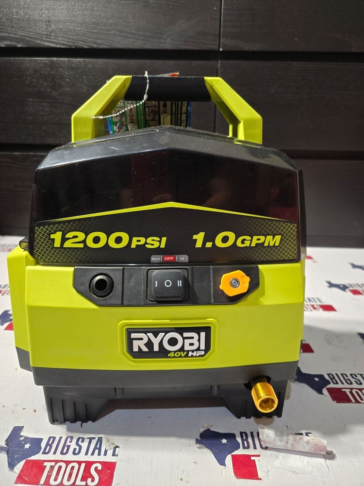 Ryobi RY40HPPW12B 40V  1200 PSI Pressure Washer TOOL ONLY  (B)