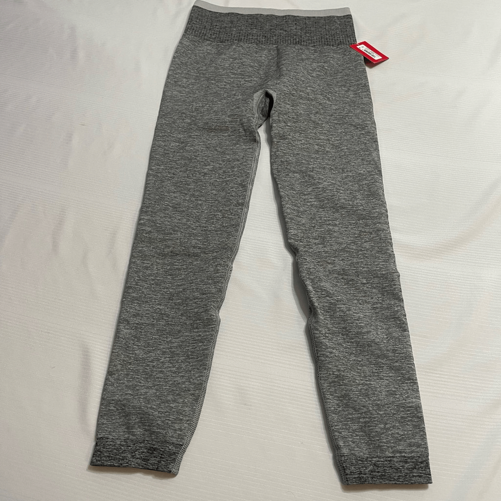 NWT Spanx Spacedye Cloud Grey Sculpting Seamless Leggings Size S