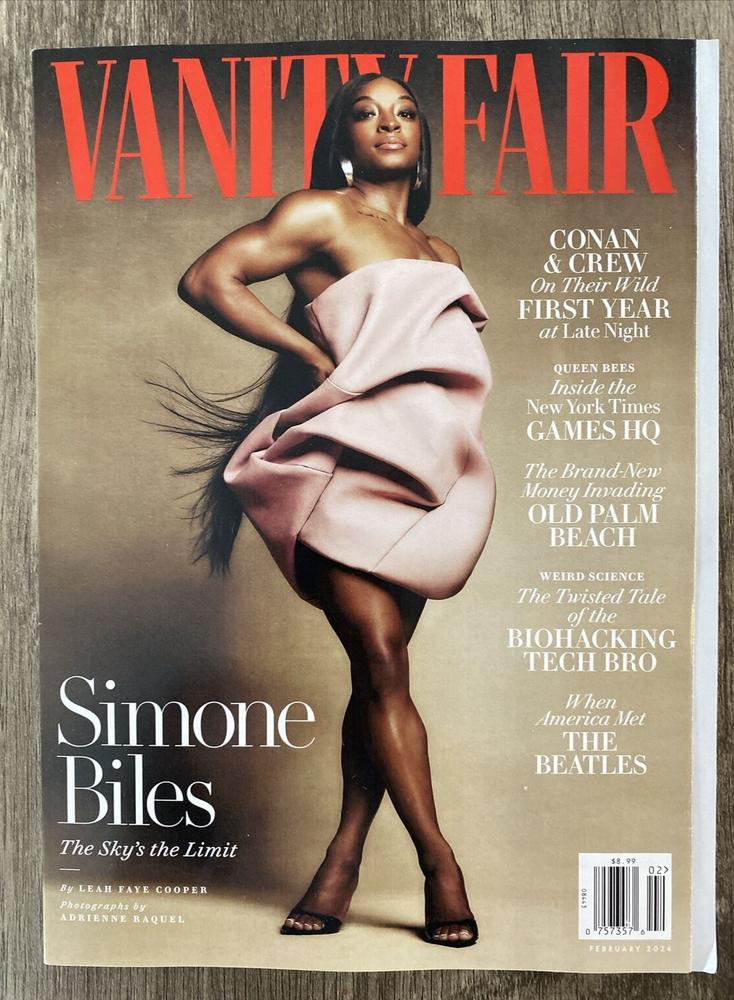 SIMONE BILES - VANITY FAIR MAGAZINE - FEBRUARY 2024