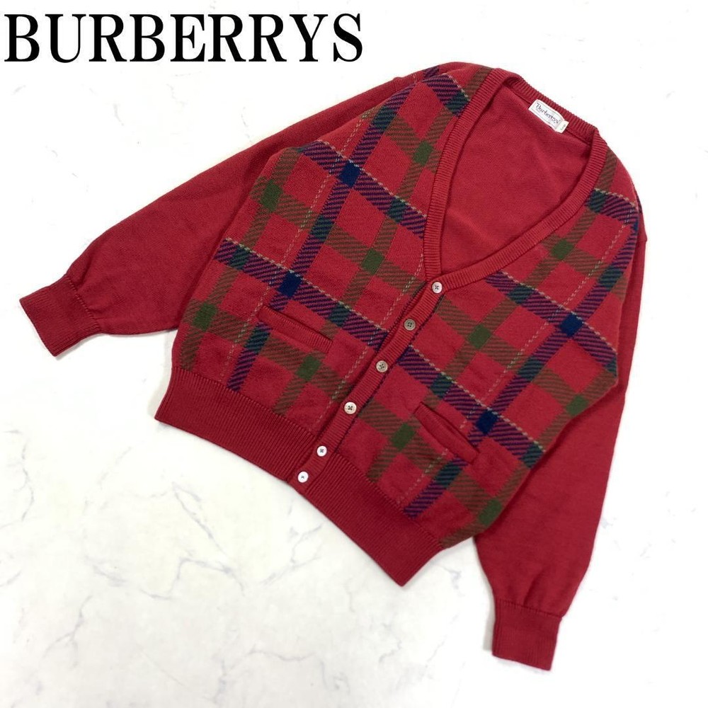 Burberry Long-sleeved knit cardigan Men's Fashion from Japan