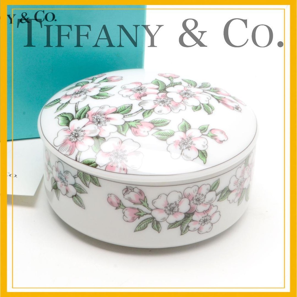 Tiffany Cherry Blossom Bonbonniere Accessories Trinket Case
