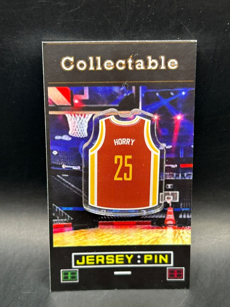 Houston Rockets Robert Horry  jersey lapel pin-Classic RETRO Collectible