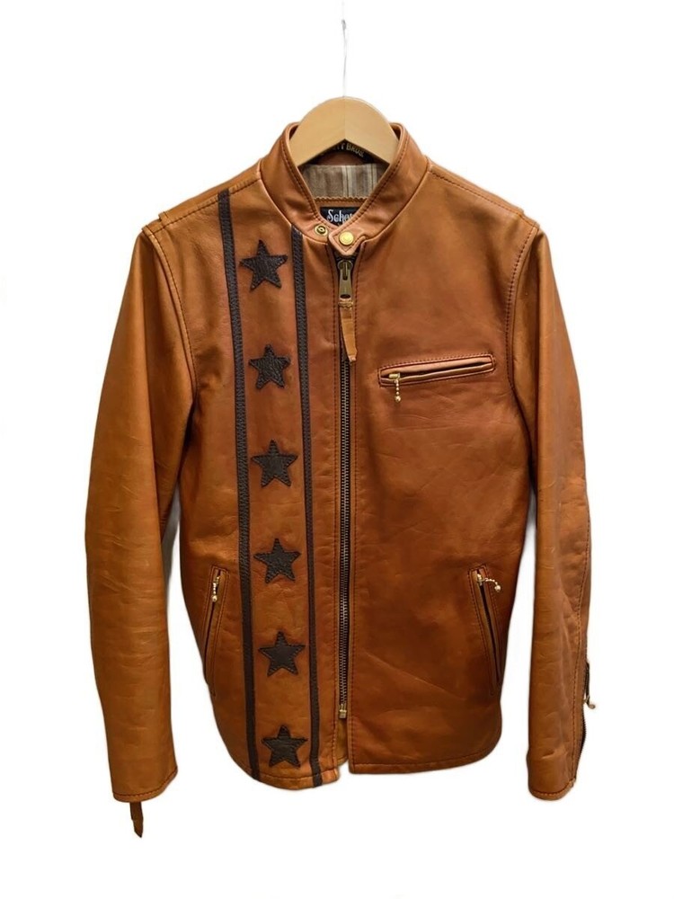 Schott Leather Jacket Blouson/M/Cowhide/Brw/3101023 2256