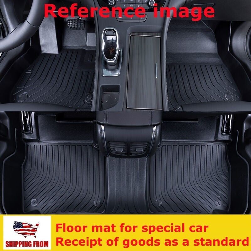 TPE Floor Mats for Ford Escape 2020-2024 Front and Rear Seat Liners