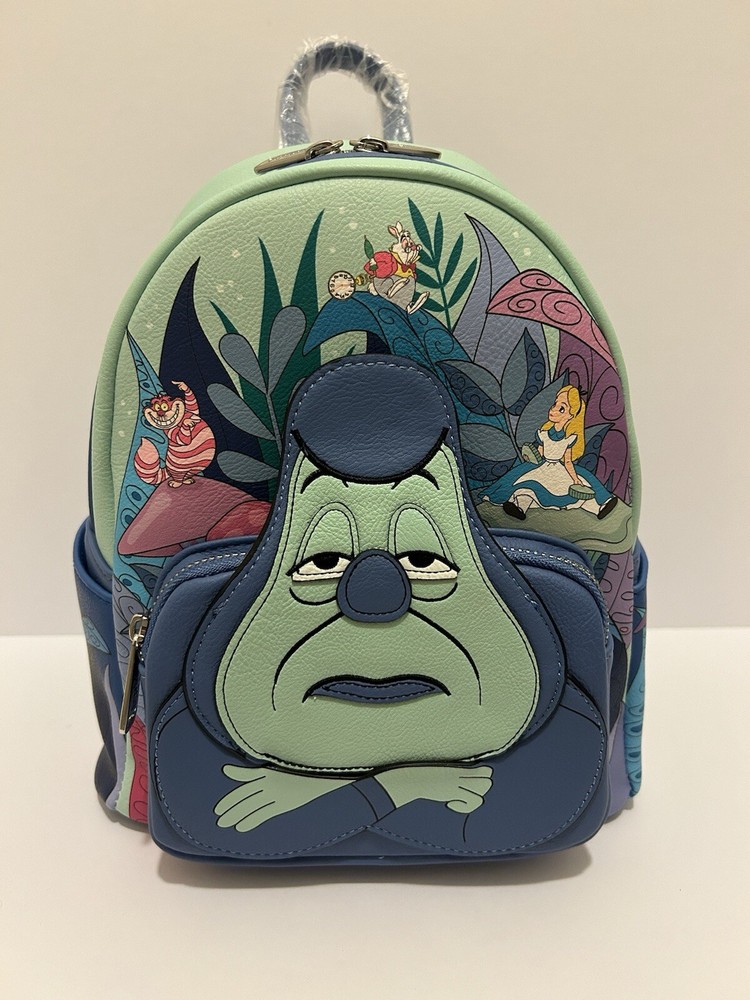 Loungefly Disney Alice In Wonderland Caterpillar Mini Backpack New With Tags NWT