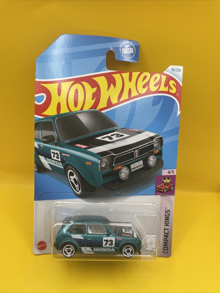 Hot Wheels 2024 Case N Mainline - '73 HONDA CIVIC CUSTOM - Int. Card