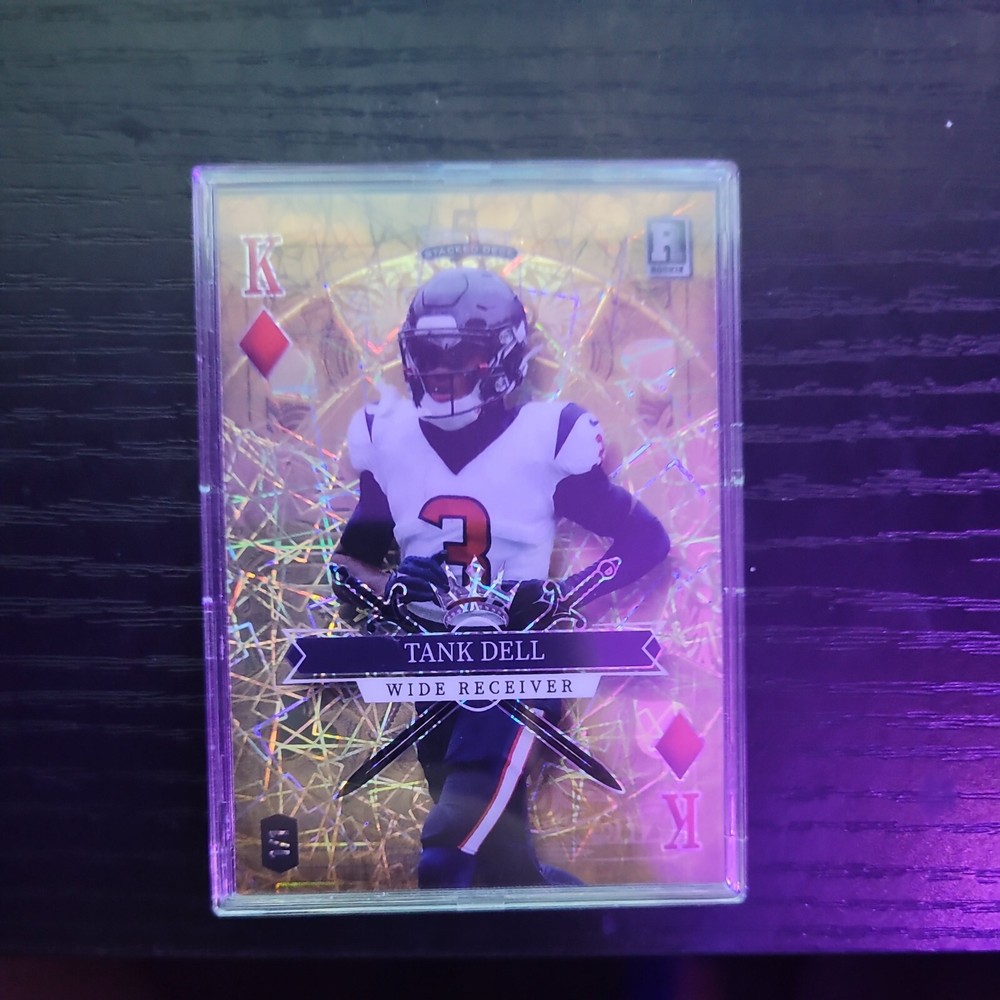 Tank Dell 2023 Wild Card 1/1 5 Card Draw Stacked Deck Rookie ERROR