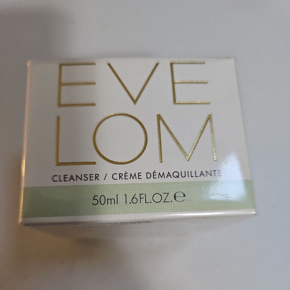 EVE LOM~Cleanser w/ Muslin Cloth~50ml / 1.6 fl oz~Travel Size~NIB~Sealed~RV $60