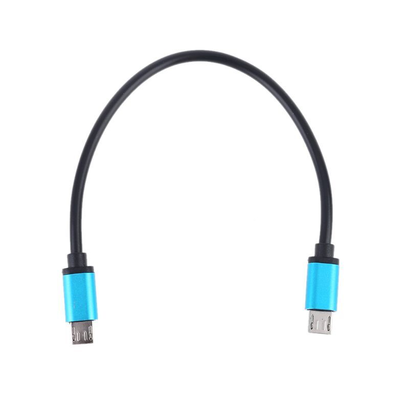 18cm/60cm Micro USB Male to Male 5 Pin Converter OTG Adapter Data Cable