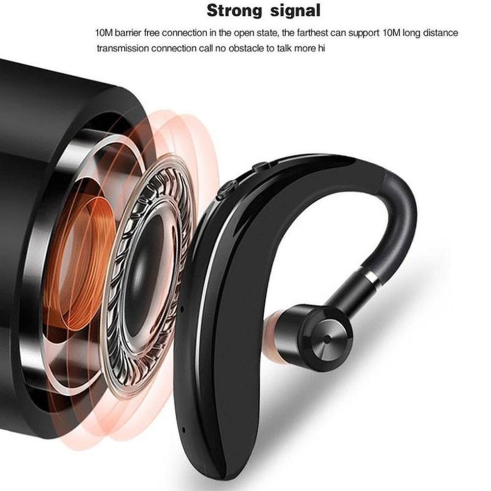 Bluetooth 5.0 Wireless Headset with Noise Cancellation B1X0 P7 B X5Q9 Hands-Free Earphone  