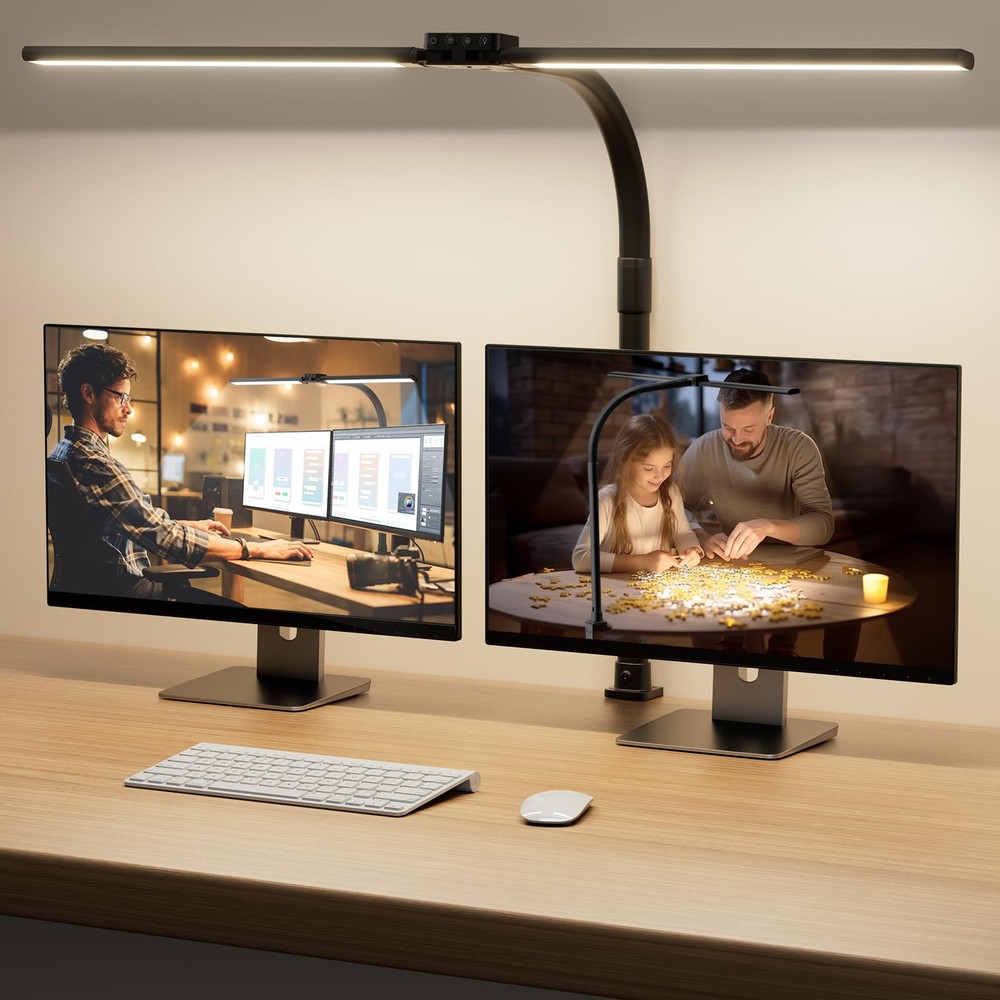 SIBRILLE Eye-Caring LED Desk Lamp for Home Office Computer Light